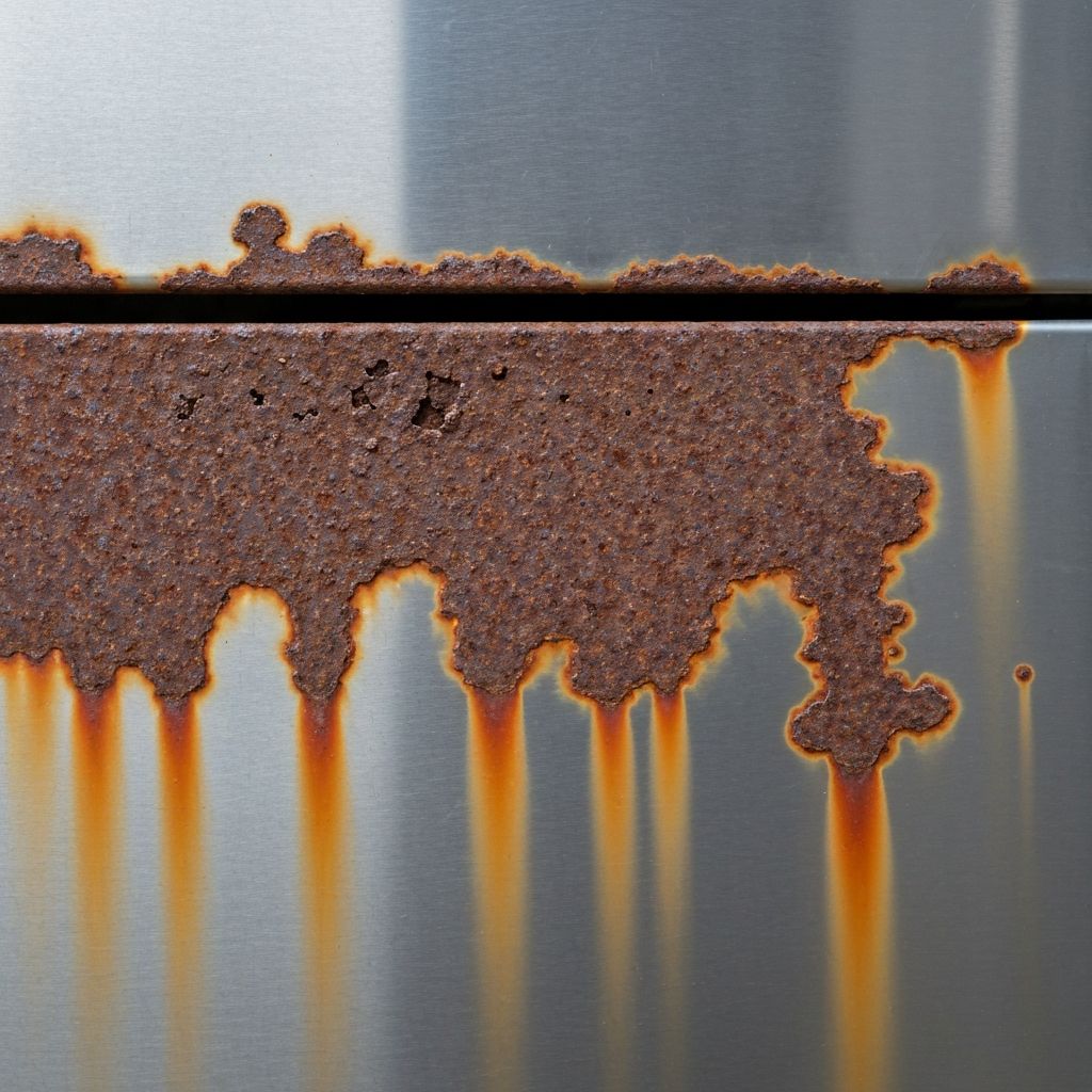 Corrosão em eletrodoméstico